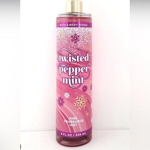 NEW NEVER USED!!!Twisted peppermint body spray!!!